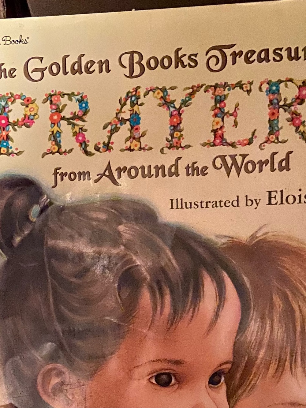 Large Golden Book Treasury PRAYERS from Around the World Illustrated children’s